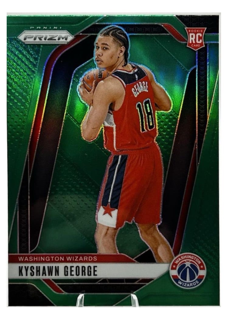 2024-25 Panini Prizm Base Set Kyshawn George #257 card