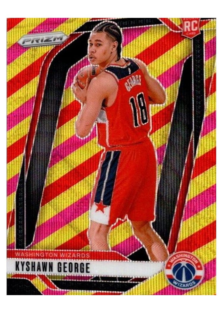2024-25 Panini Prizm Base Set Kyshawn George #257 card