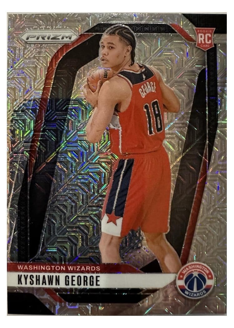 2024-25 Panini Prizm Base Set Kyshawn George #257 card