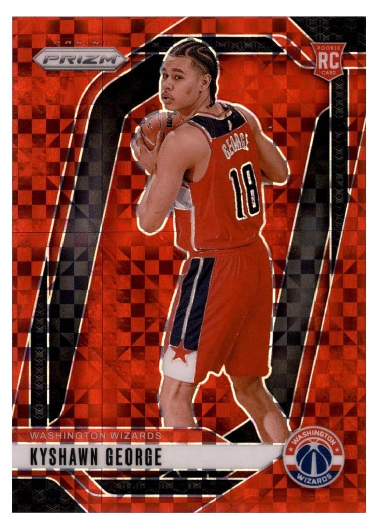 2024-25 Panini Prizm Base Set Kyshawn George #257 card