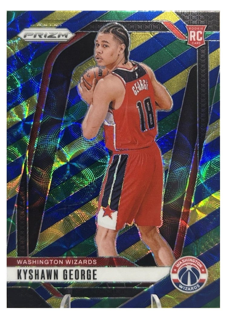 2024-25 Panini Prizm Base Set Kyshawn George #257 card