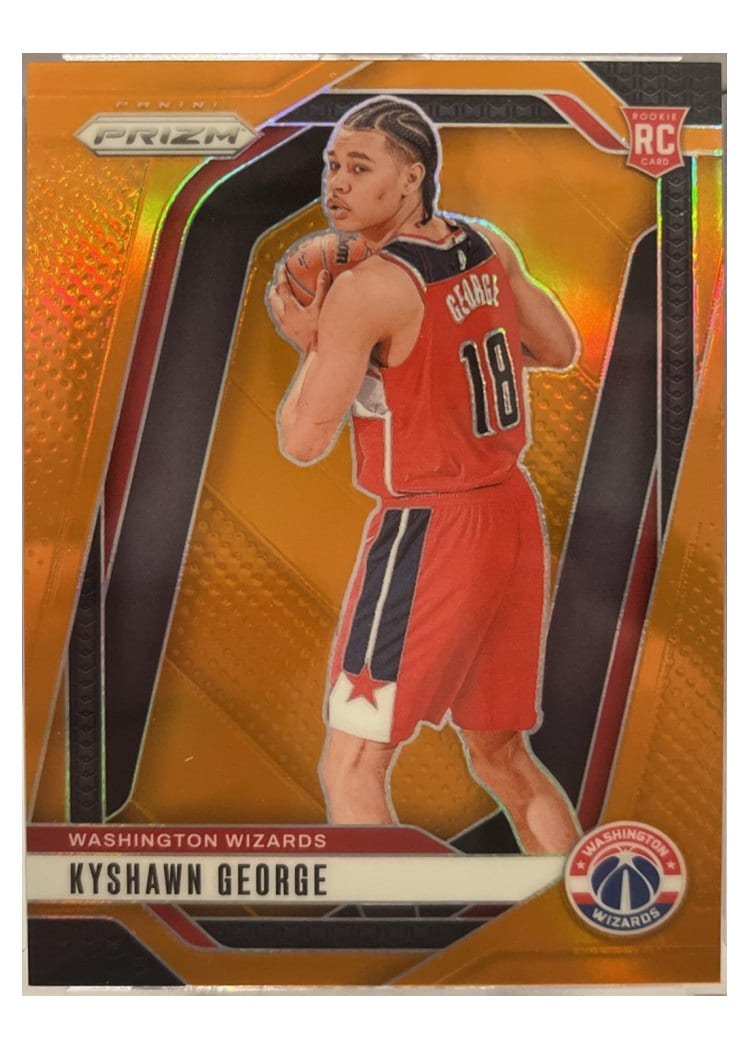 2024-25 Panini Prizm Base Set Kyshawn George #257 card