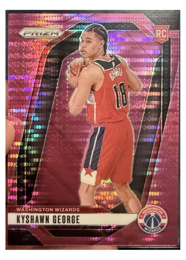 2024-25 Panini Prizm Base Set Kyshawn George #257 card