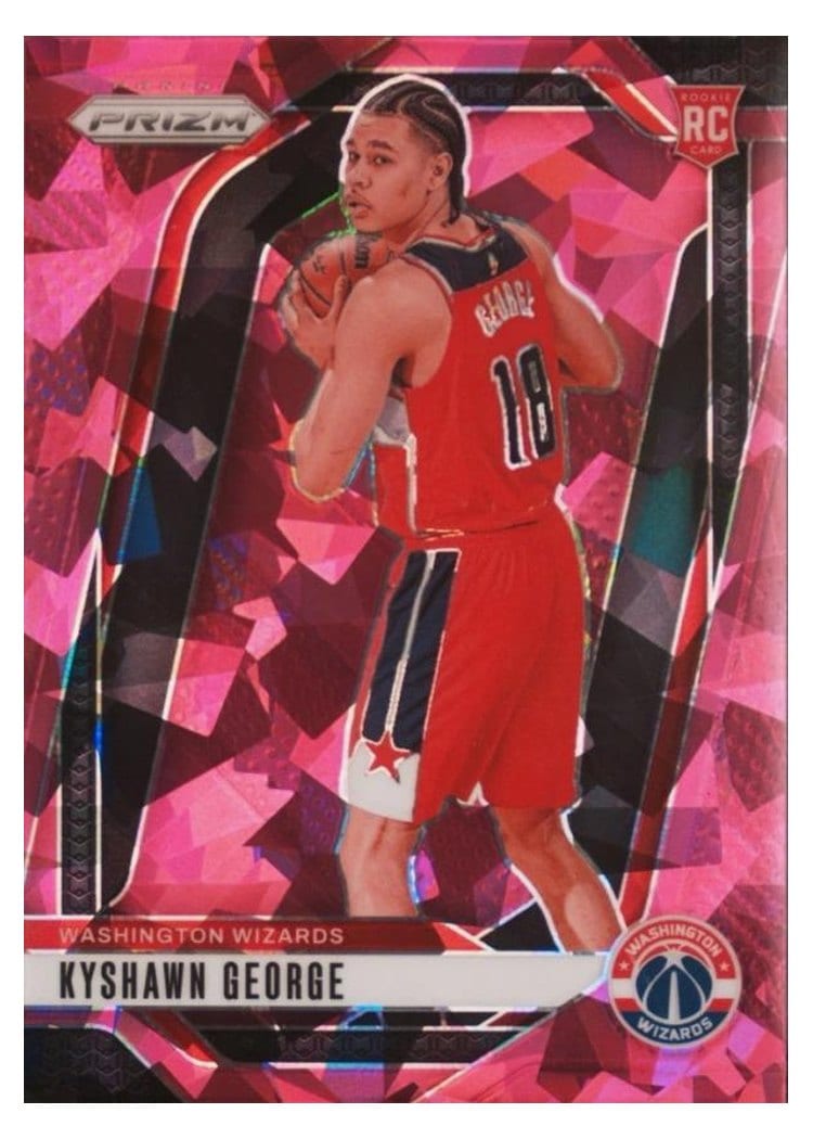 2024-25 Panini Prizm Base Set Kyshawn George #257 card
