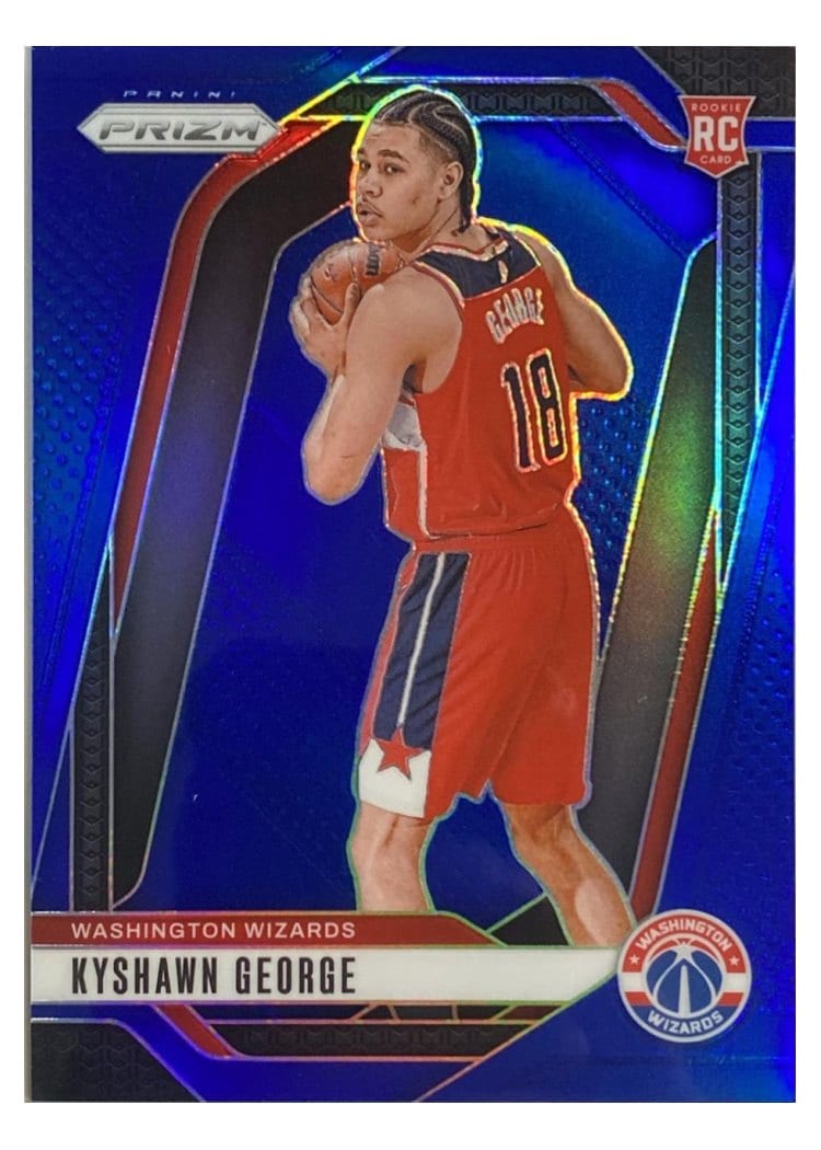 2024-25 Panini Prizm Base Set Kyshawn George #257 card
