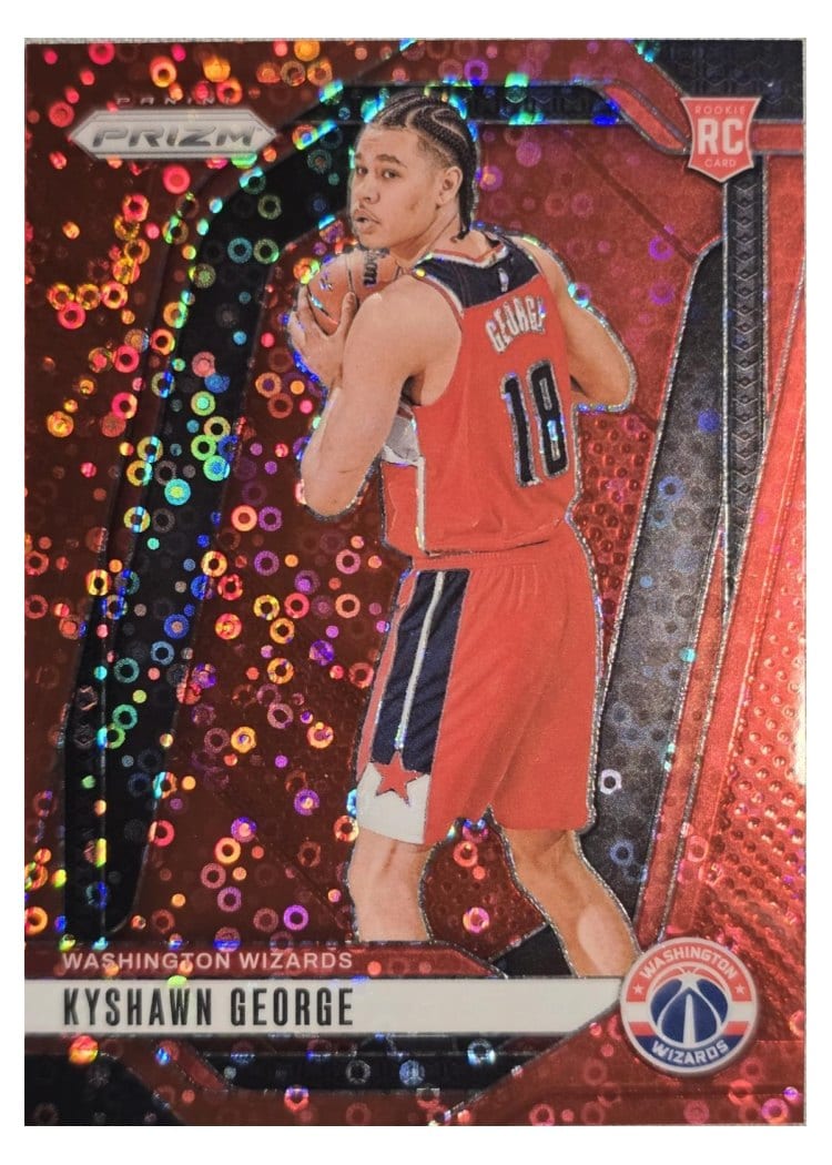 2024-25 Panini Prizm Base Set Kyshawn George #257 card