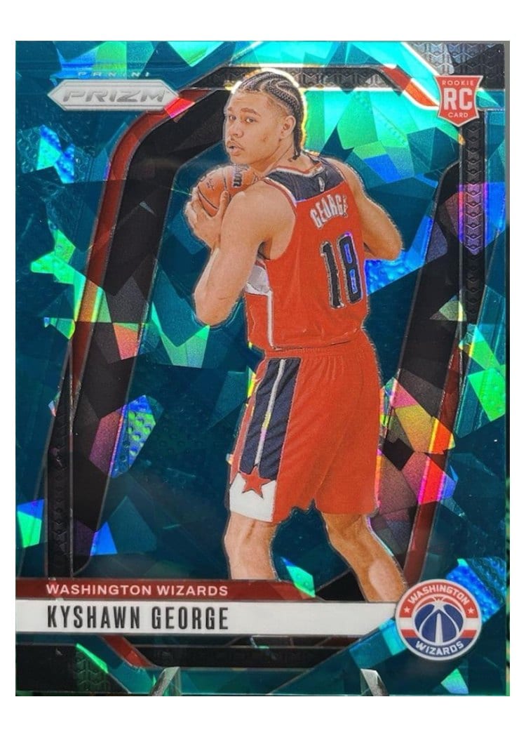 2024-25 Panini Prizm Base Set Kyshawn George #257 card