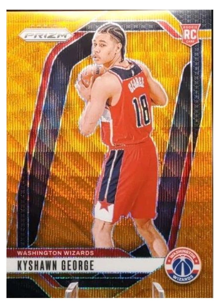 2024-25 Panini Prizm Base Set Kyshawn George #257 card