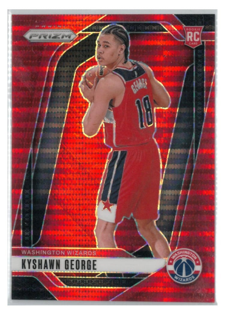 2024-25 Panini Prizm Base Set Kyshawn George #257 card