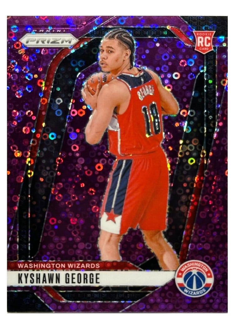 2024-25 Panini Prizm Base Set Kyshawn George #257 card