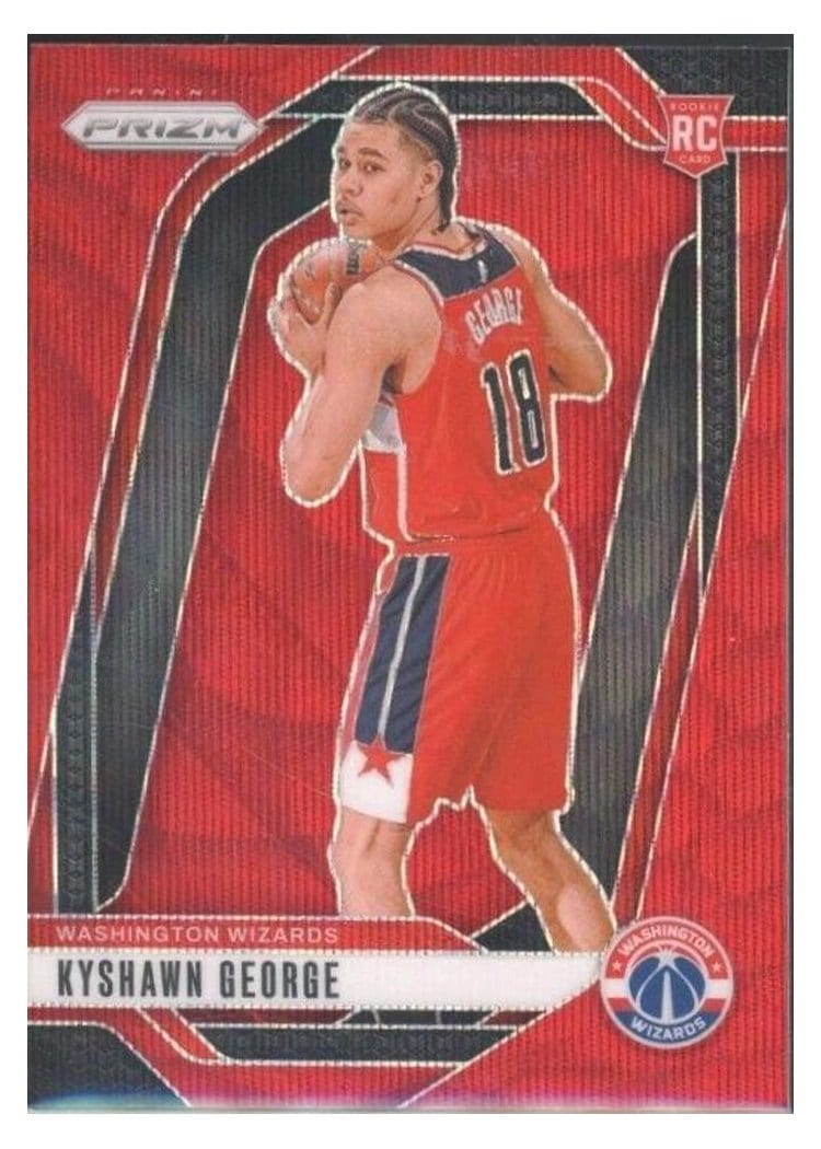 2024-25 Panini Prizm Base Set Kyshawn George #257 card