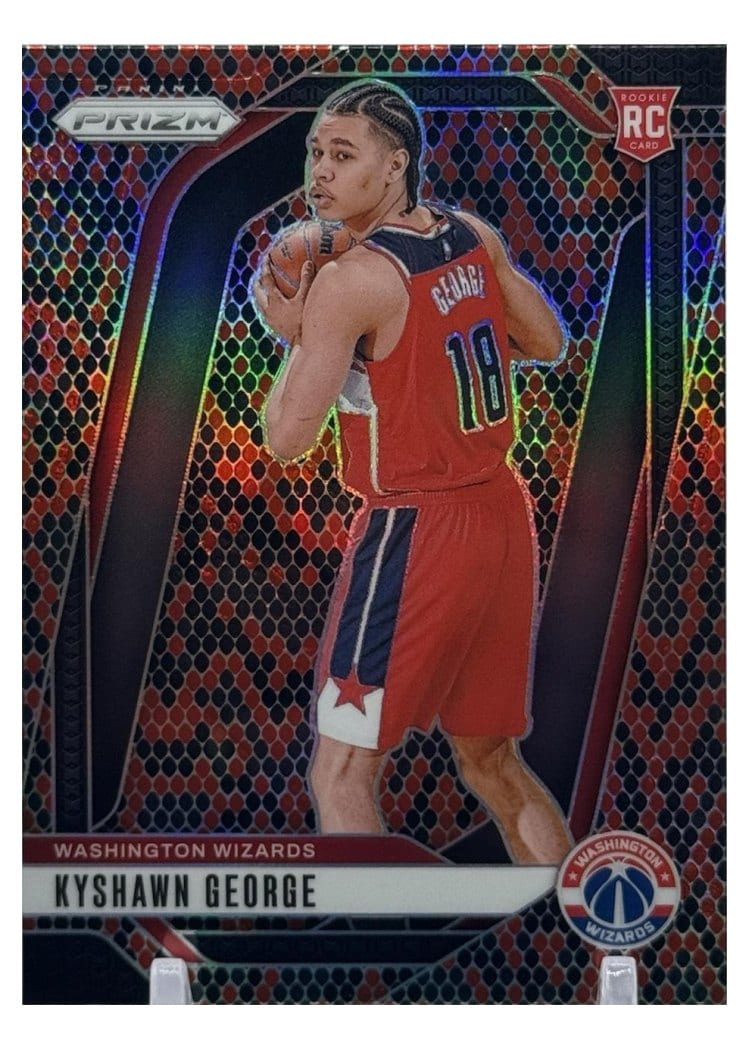 2024-25 Panini Prizm Base Set Kyshawn George #257 card