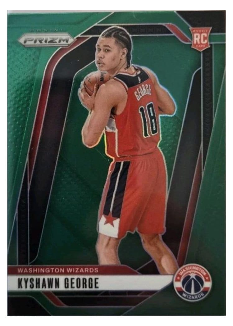2024-25 Panini Prizm Base Set Kyshawn George #257 card