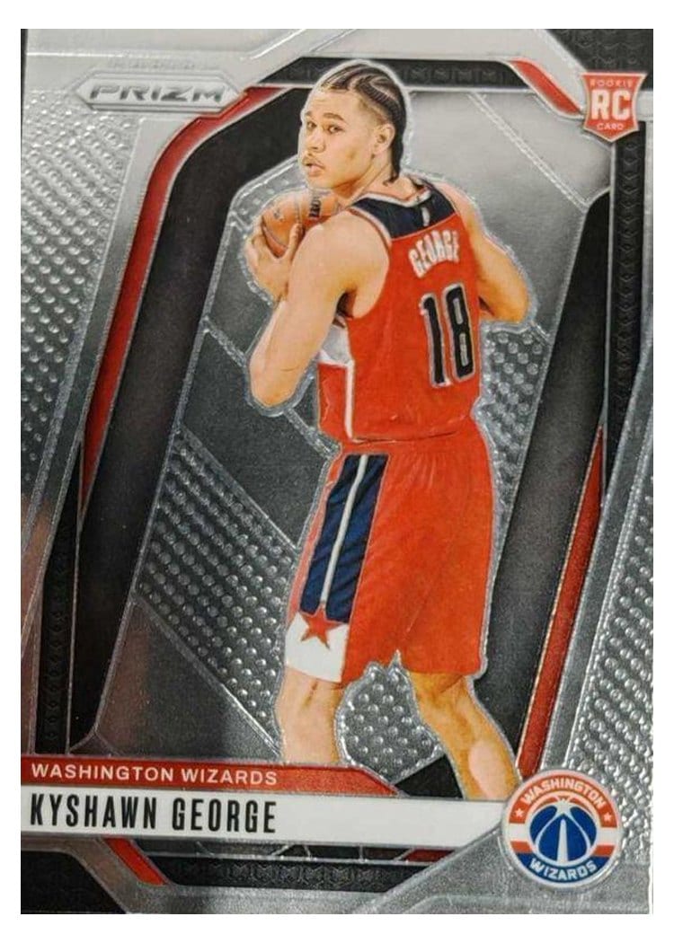 2024-25 Panini Prizm Base Set Kyshawn George #257 card
