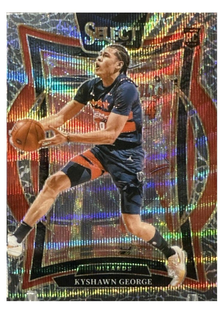 2024-25 Panini Select Base Set Kyshawn George #85 card