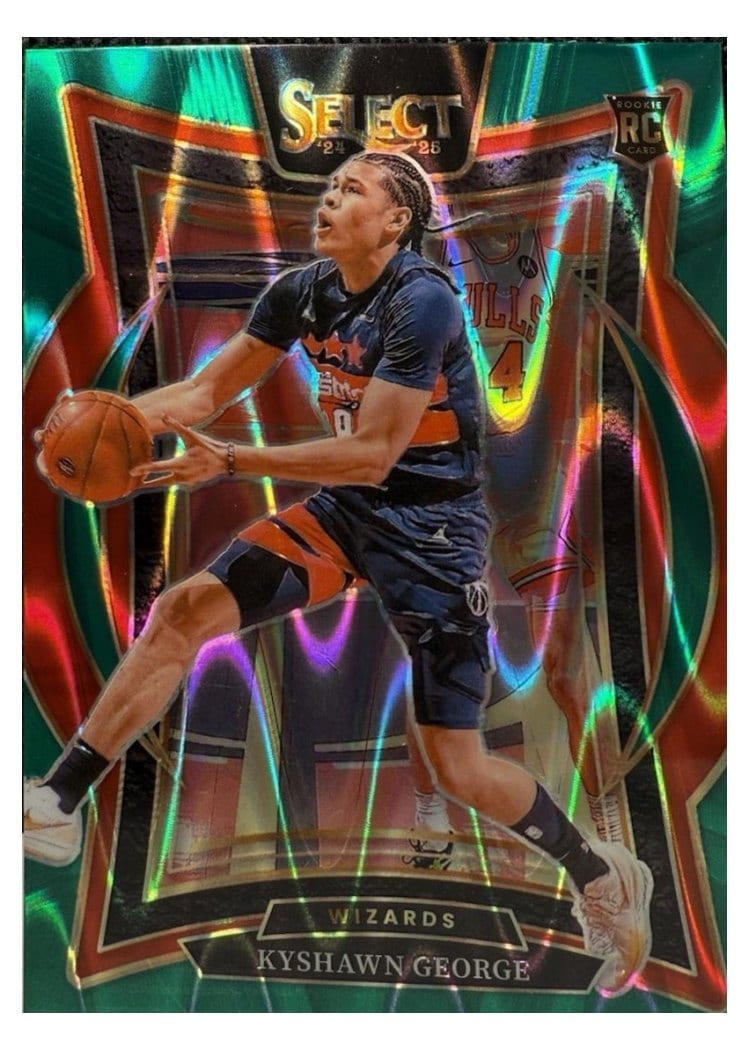 2024-25 Panini Select Base Set Kyshawn George #85 card