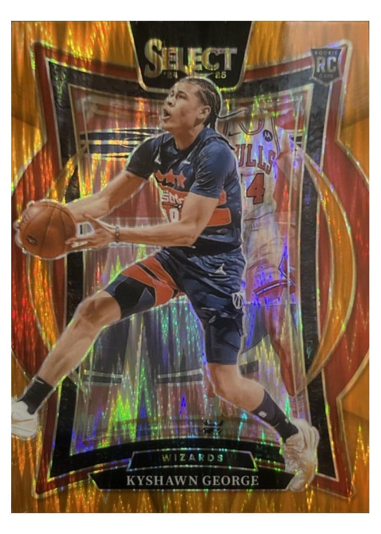 2024-25 Panini Select Base Set Kyshawn George #85 card