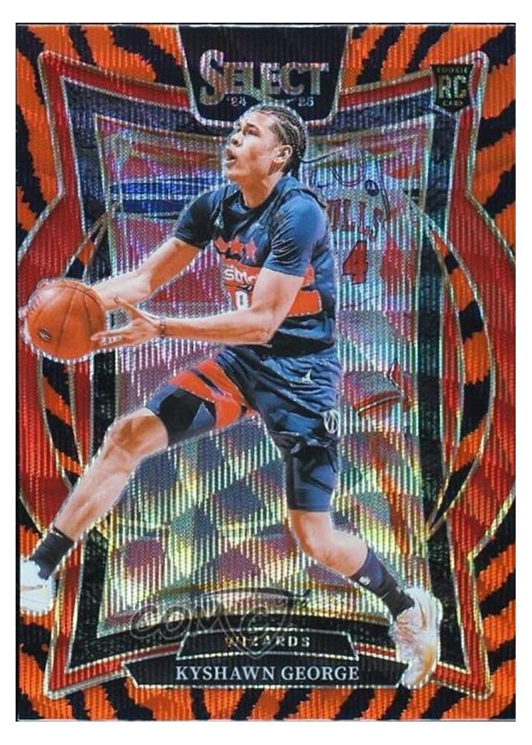 2024-25 Panini Select Base Set Kyshawn George #85 card