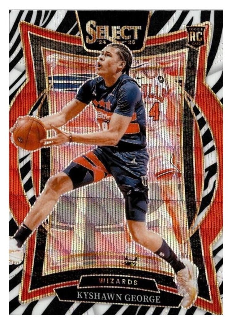 2024-25 Panini Select Base Set Kyshawn George #85 card