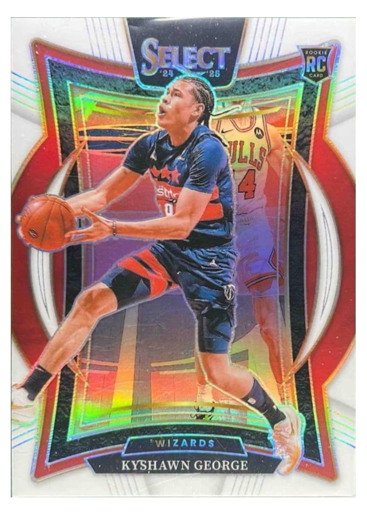 2024-25 Panini Select Base Set Kyshawn George #85 card