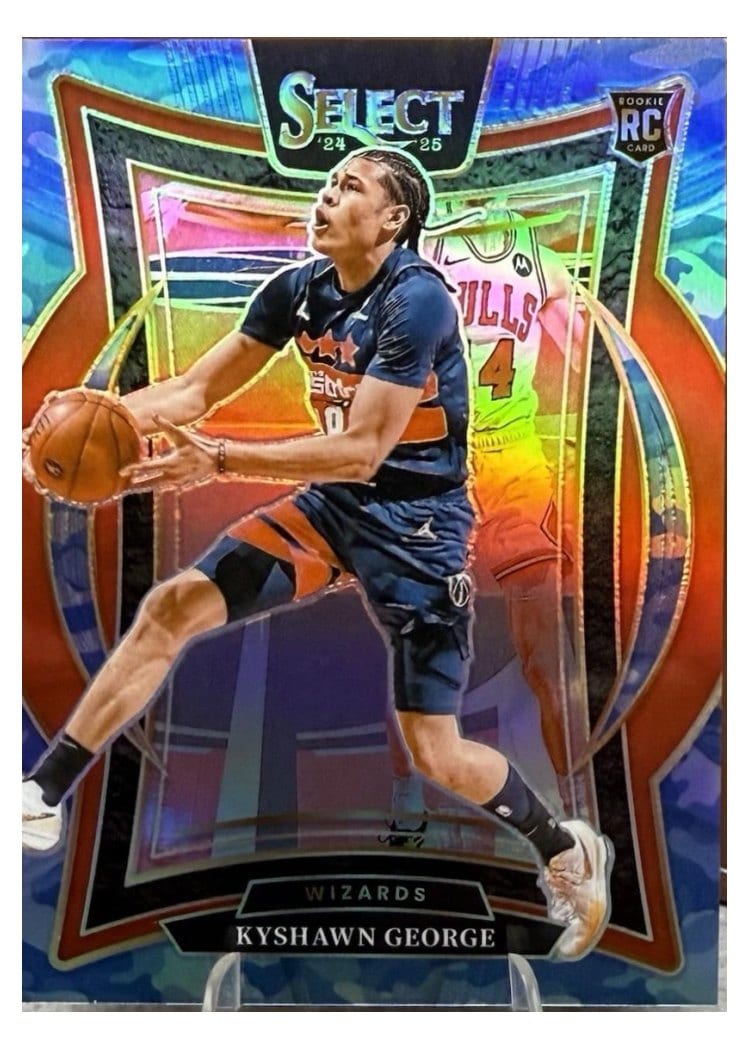 2024-25 Panini Select Base Set Kyshawn George #85 card