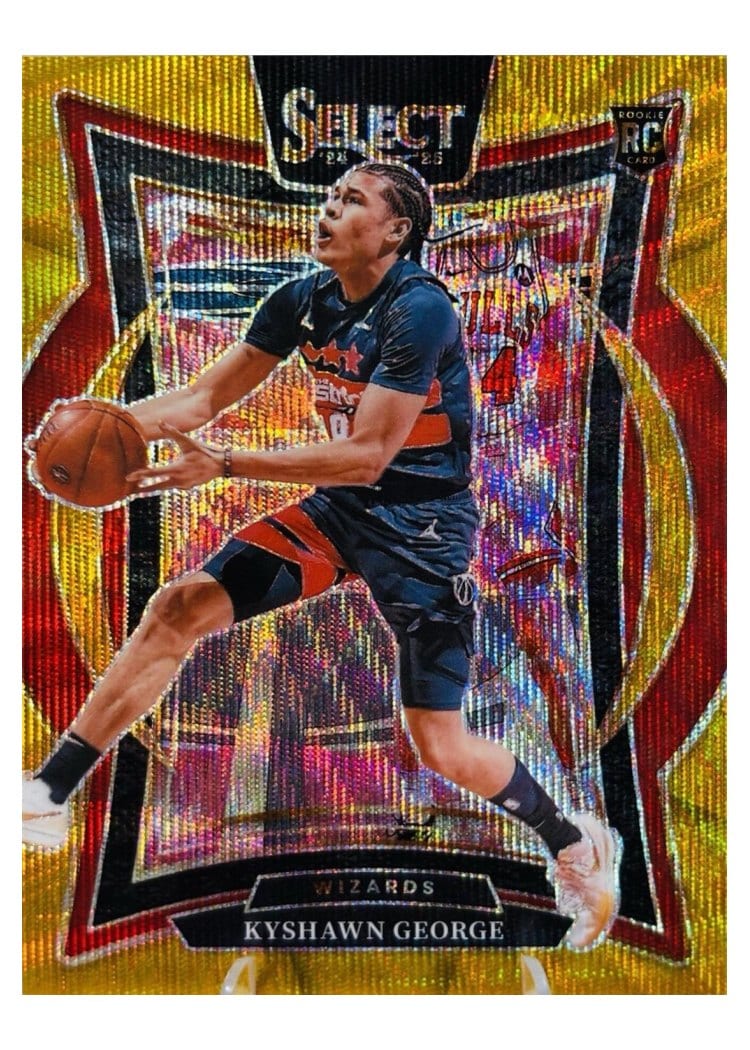 2024-25 Panini Select Base Set Kyshawn George #85 card