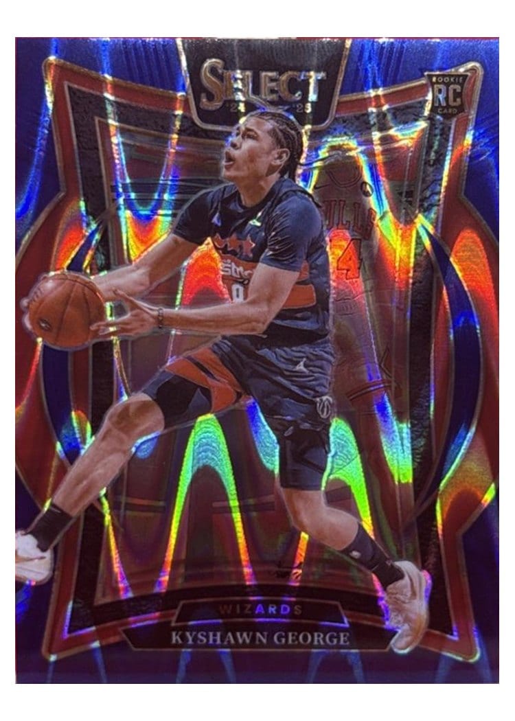 2024-25 Panini Select Base Set Kyshawn George #85 card