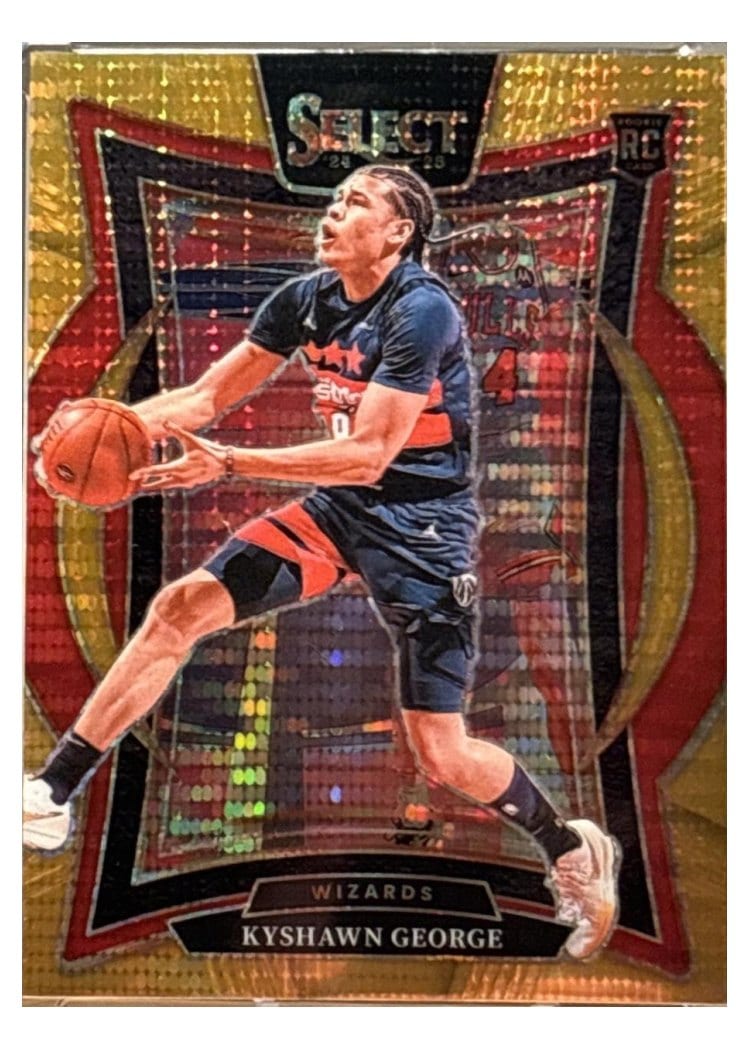 2024-25 Panini Select Base Set Kyshawn George #85 card