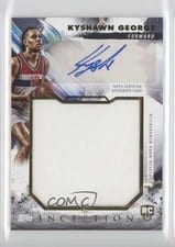 2024-25 Topps Inception Rookie Jumbo Relic Autographs Kyshawn George #RJR-KG