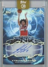 2025-26 Topps 3 Thunderdunk Signatures Kyshawn George #TD-KGO card