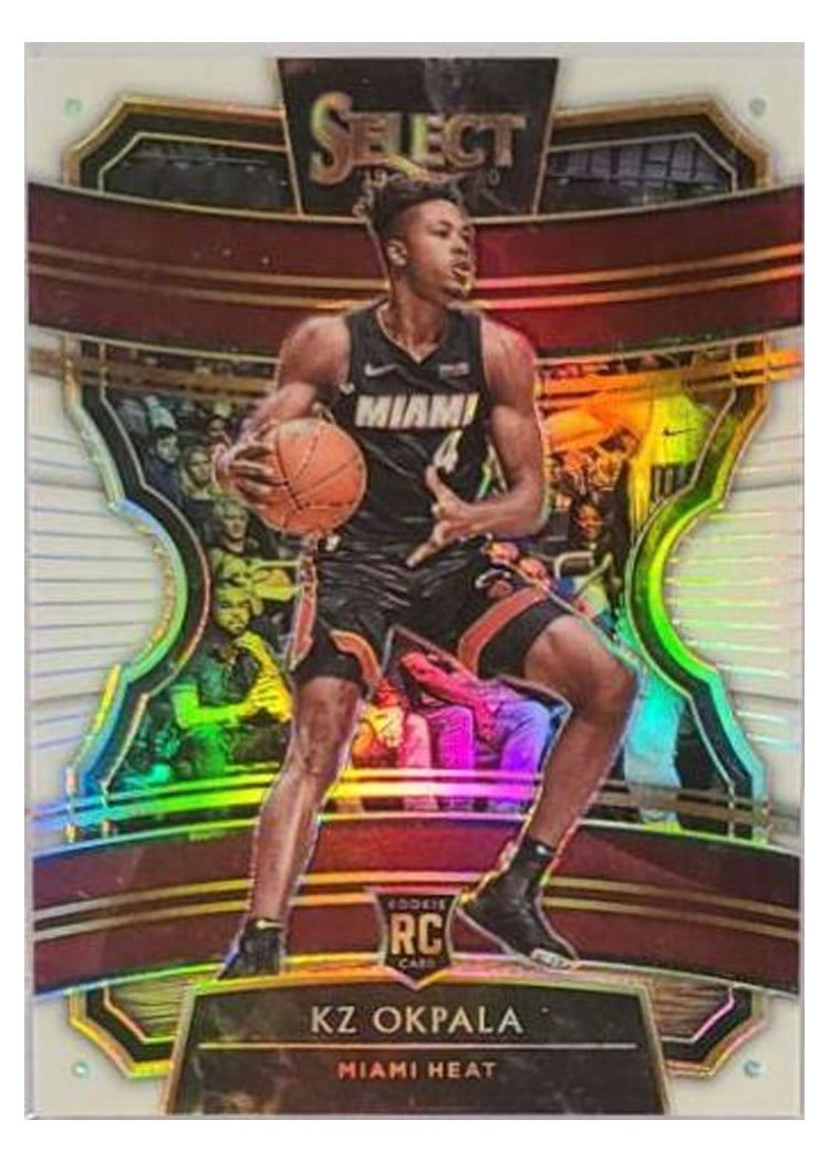 2019-20 Panini Select Base Set KZ Okpala White Prizm #37 card