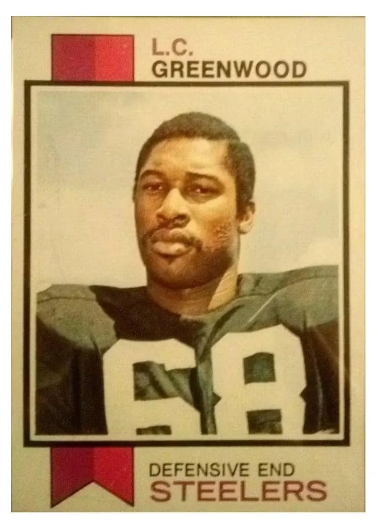 1973 Topps L.C. Greenwood #165 card