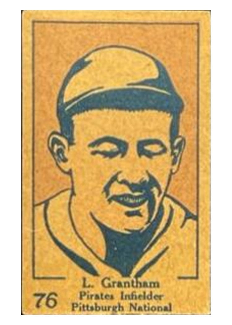 1928 W513 Hand Cut L. Grantham #76 card