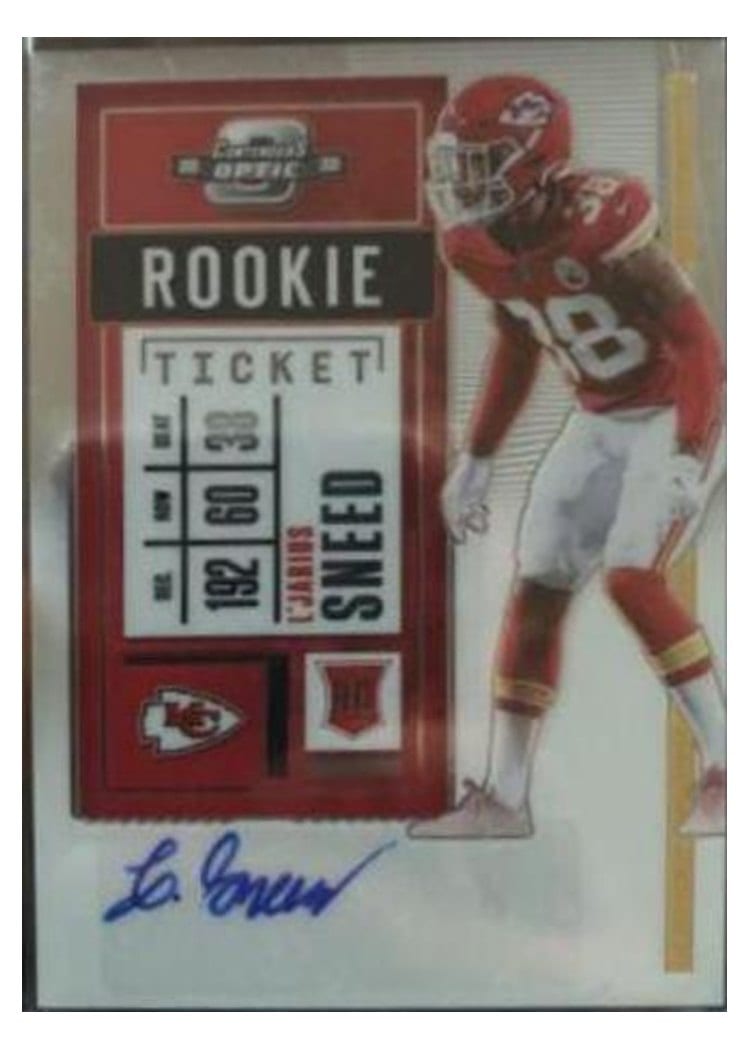 2020 Panini Contenders Optic Base Set L'Jarius Sneed #207 card