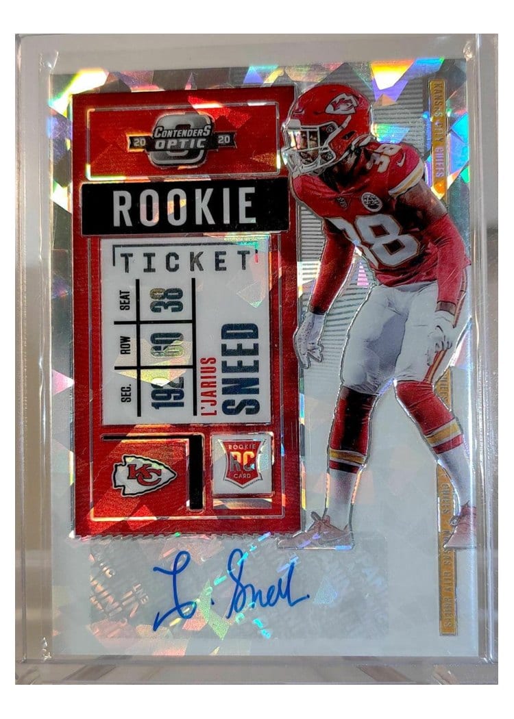2020 Panini Contenders Optic Base Set L'Jarius Sneed #207 card
