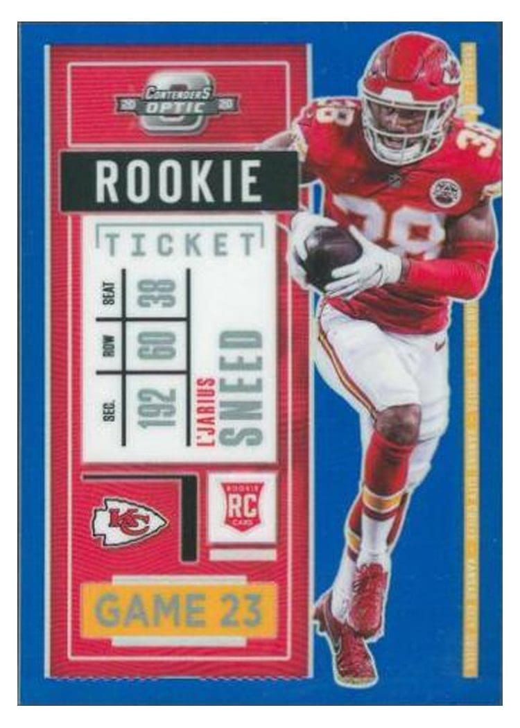 2020 Panini Contenders Optic Base Set L'Jarius Sneed #96 card