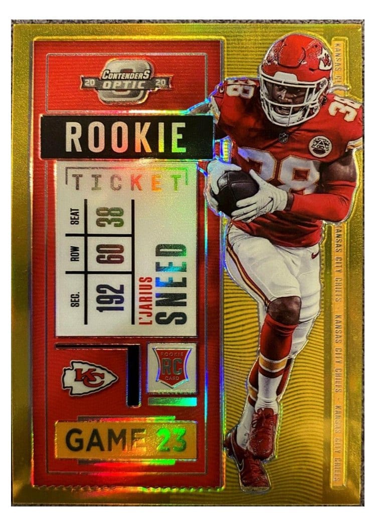 2020 Panini Contenders Optic Base Set L'Jarius Sneed #96 card