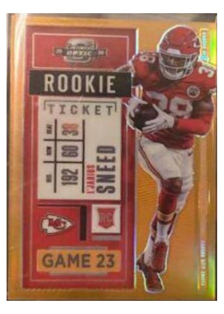 2020 Panini Contenders Optic Base Set L'Jarius Sneed #96 card