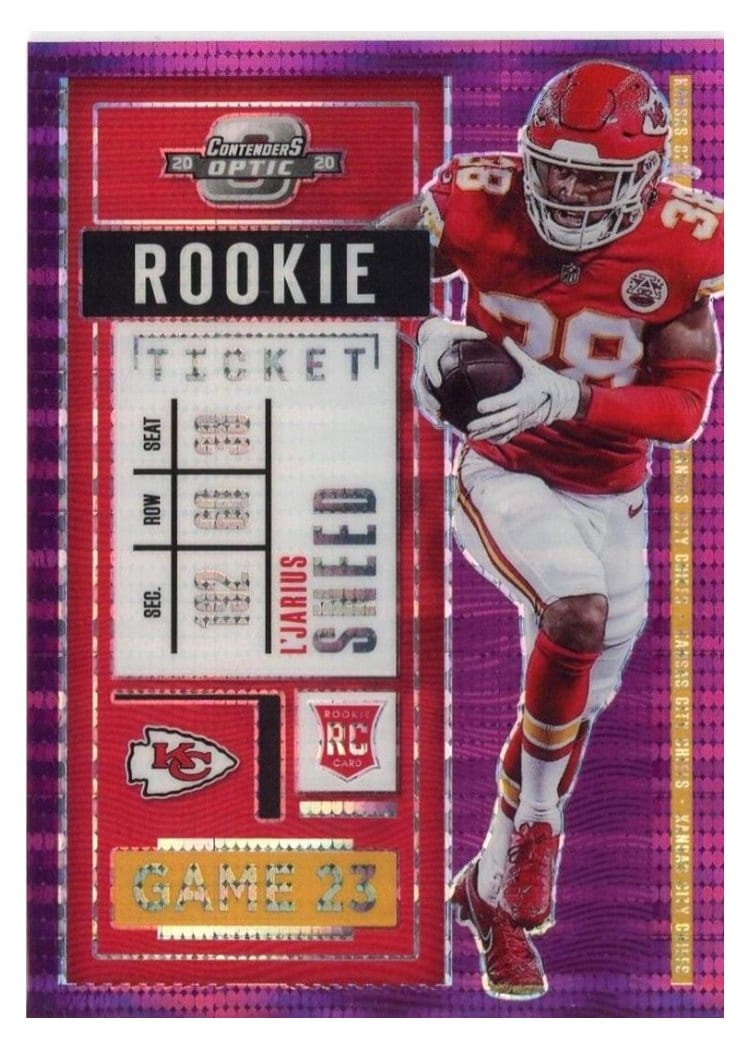 2020 Panini Contenders Optic Base Set L'Jarius Sneed #96 card