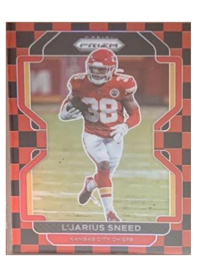 2021 Panini Prizm Base Set L'Jarius Sneed #195 card