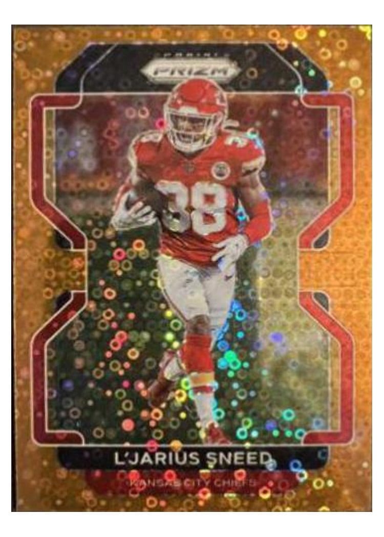 2021 Panini Prizm Base Set L'Jarius Sneed #195 card