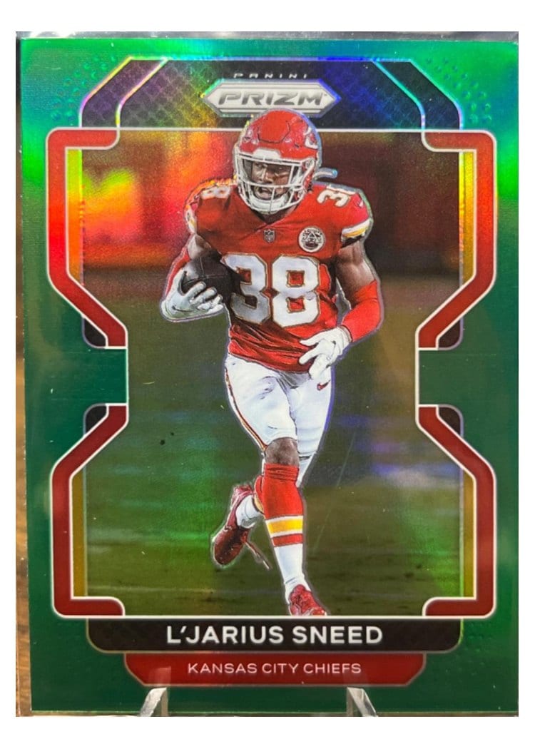 2021 Panini Prizm Base Set L'Jarius Sneed #195 card