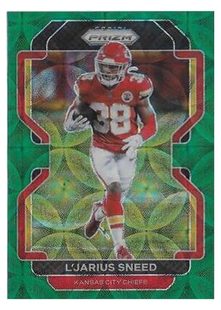 2021 Panini Prizm Base Set L'Jarius Sneed #195 card