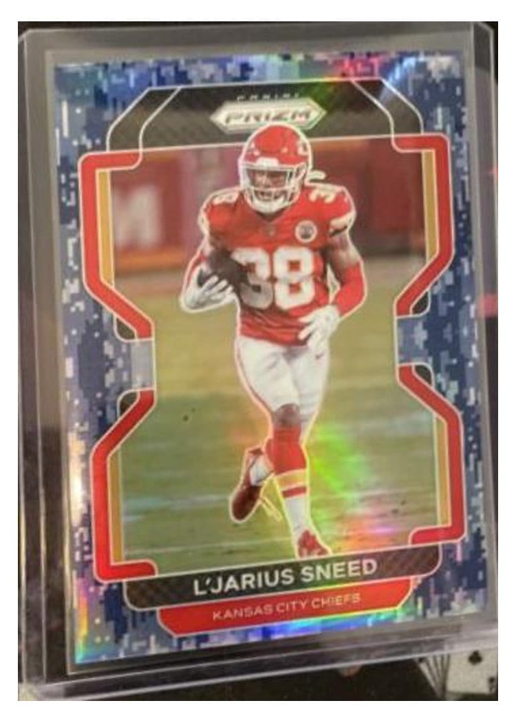 2021 Panini Prizm Base Set L'Jarius Sneed #195 card
