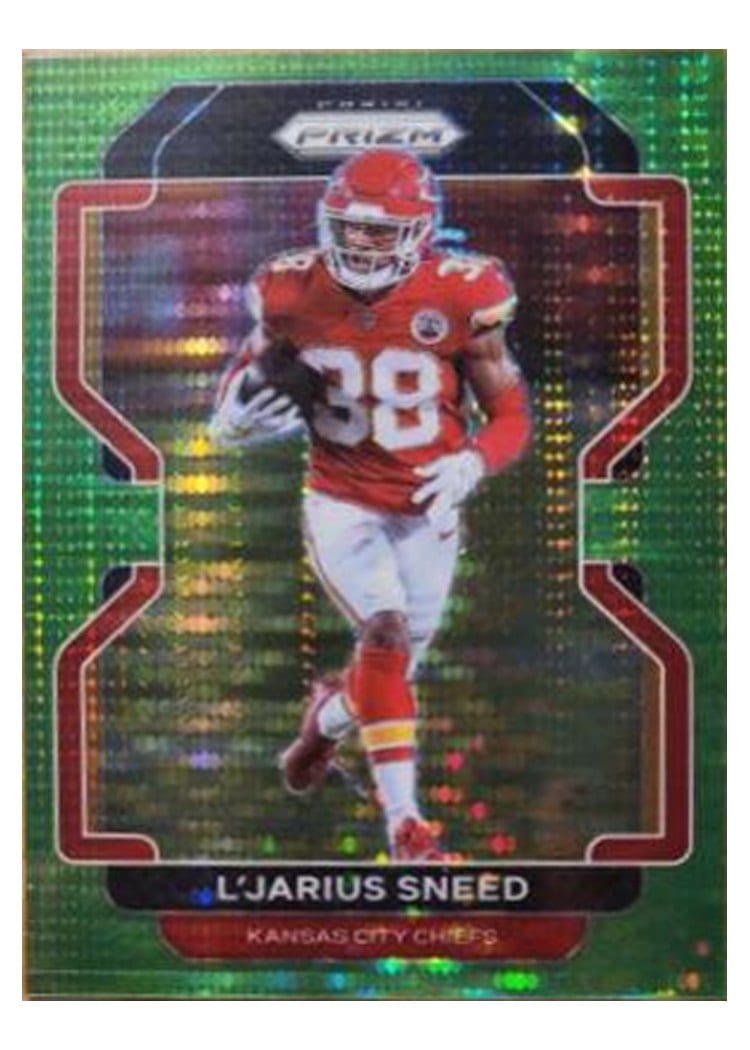 2021 Panini Prizm Base Set L'Jarius Sneed #195 card