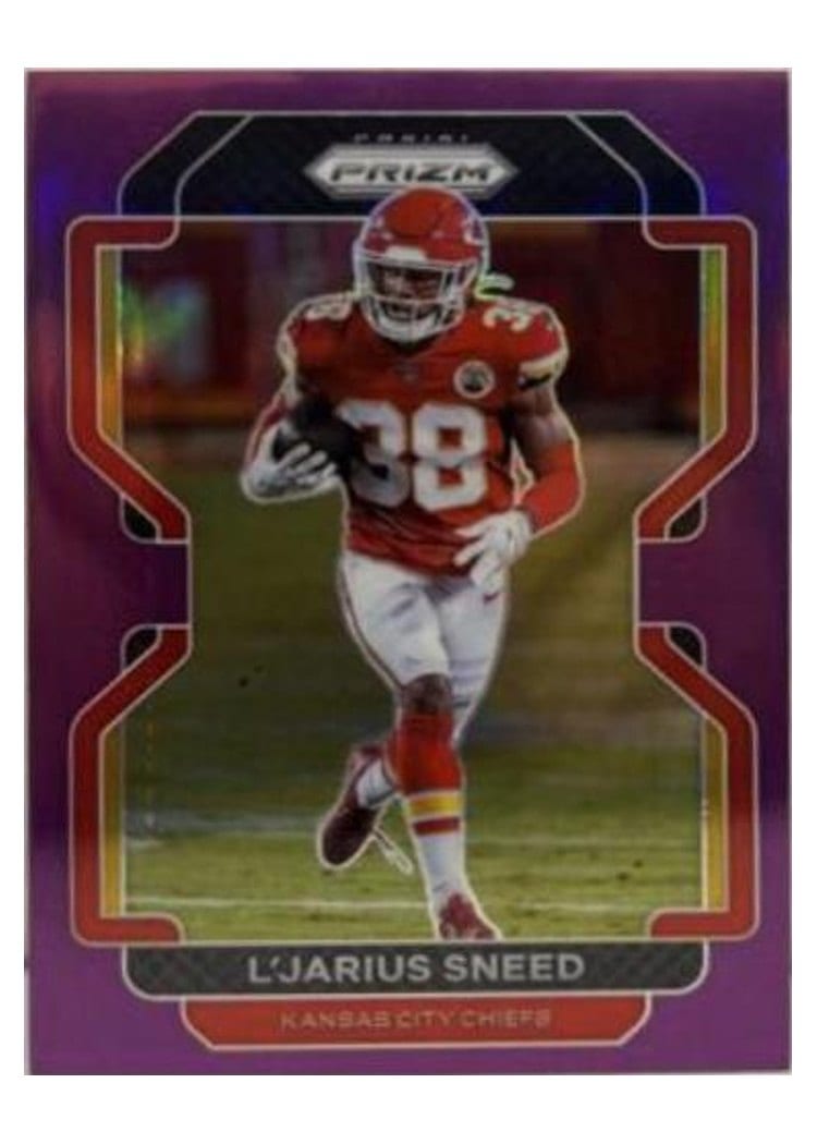 2021 Panini Prizm Base Set L'Jarius Sneed #195 card