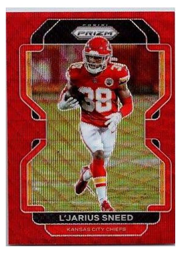 2021 Panini Prizm Base Set L'Jarius Sneed #195 card