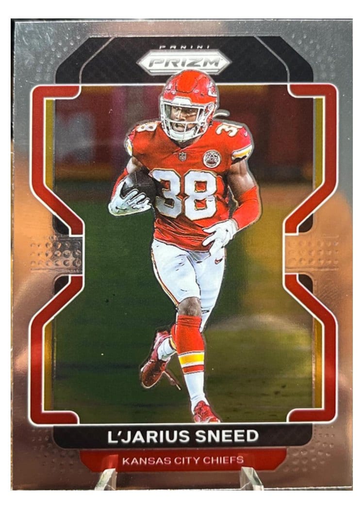 2021 Panini Prizm Base Set L'Jarius Sneed #195 card