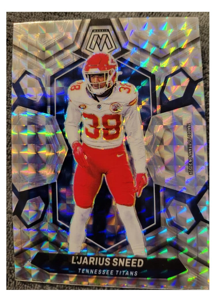 2024 Panini Mosaic Base Set L'Jarius Sneed #217 card