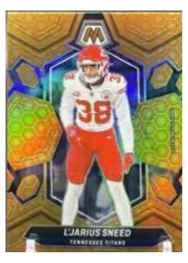 2024 Panini Mosaic Base Set L'Jarius Sneed Honeycomb #217 card